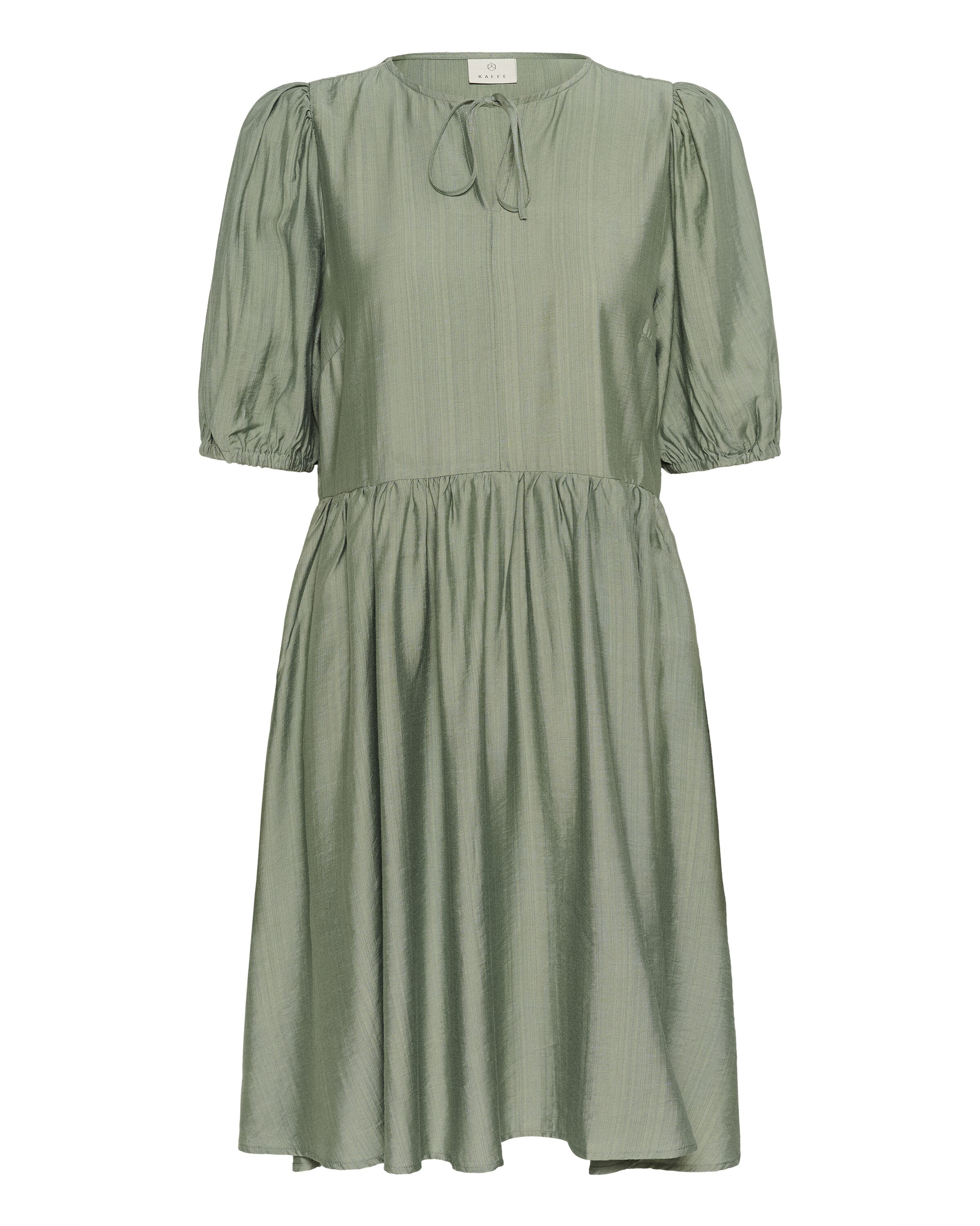 Kaffe Jurk 'Mariana' in Groen: voorkant