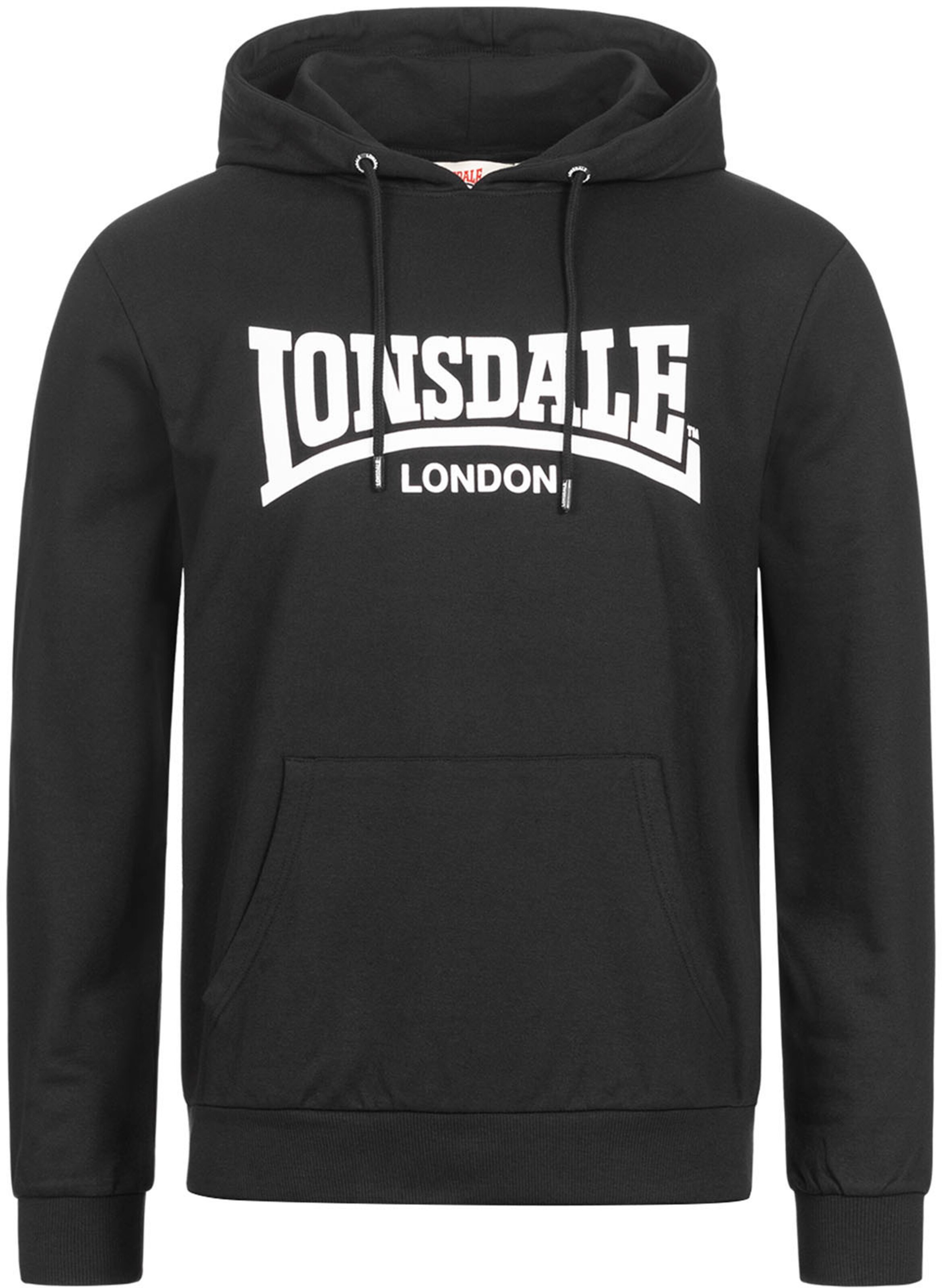 Completo per l'allenamento 'Lonsdale' di LONSDALE in nero