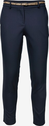 Orsay Regular Pantalon in Blauw: voorkant