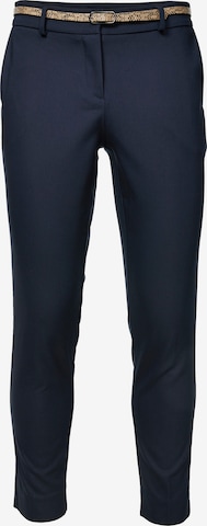 Pantalon à plis Orsay en bleu : devant