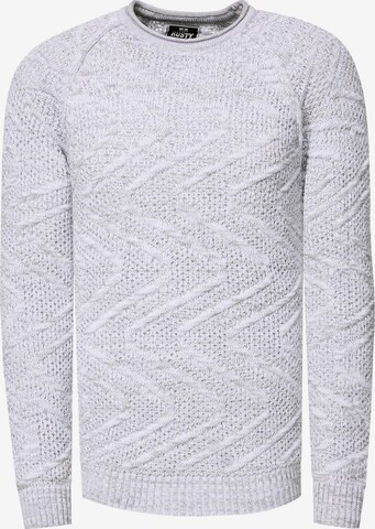 Rusty Neal Sweater in White: front