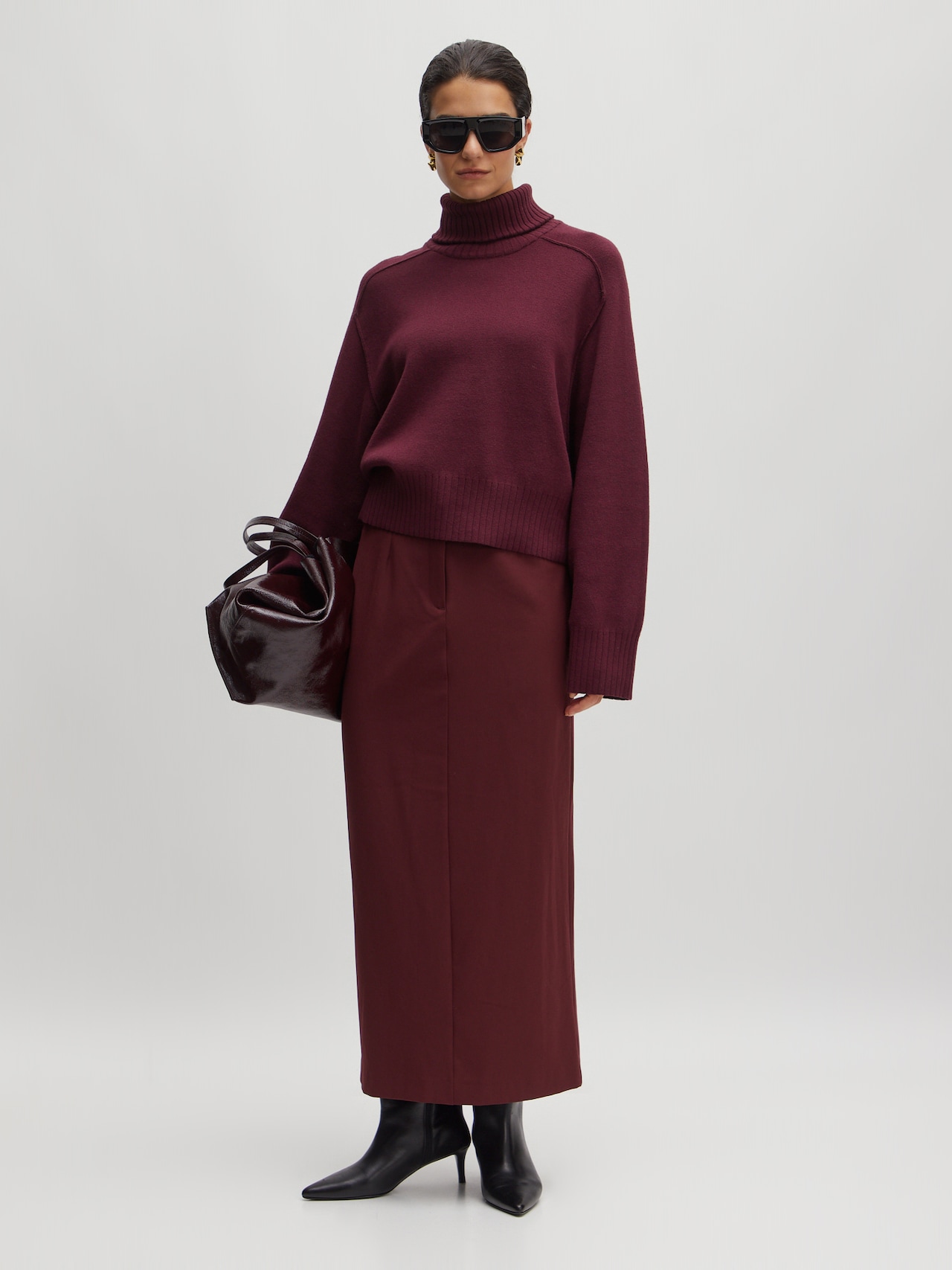 EDITED Pull-over 'Maggie' bourgogne