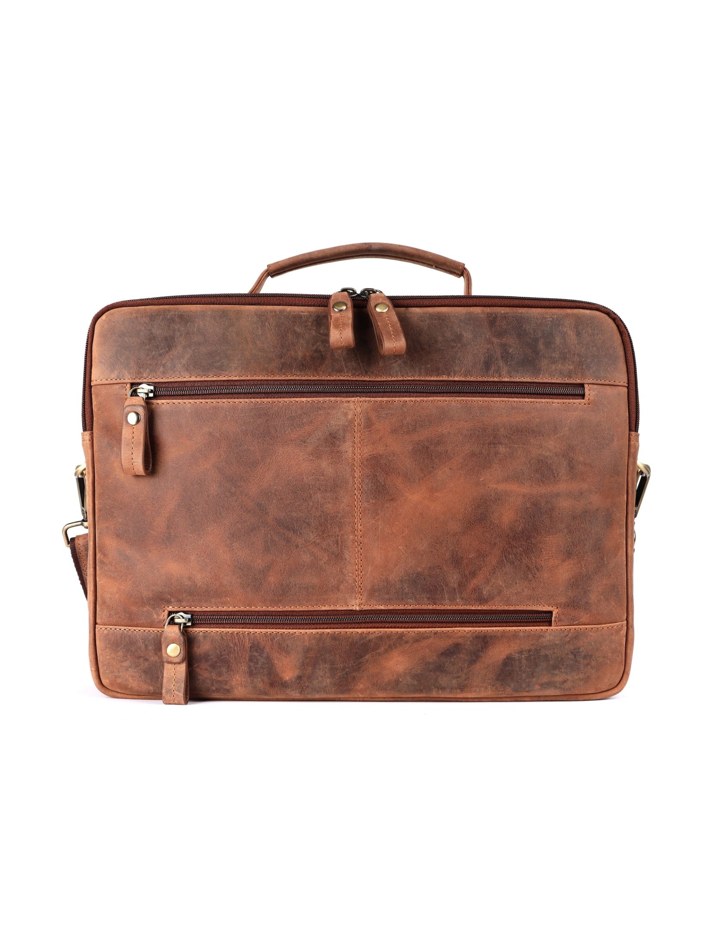 Benthill Laptop Bag in Brown
