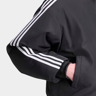 ADIDAS ORIGINALS Zip-Up Hoodie in S in Black / White, Item view