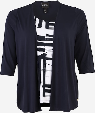 Ulla Popken Paita värissä marine / tummansininen / valkoinen, Tuotenäkymä