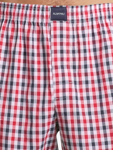 Almonu Boxershorts 'Web' in Blauw