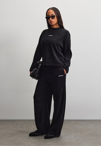 Wide Leg Pantalon 'Noli' Pegador en noir