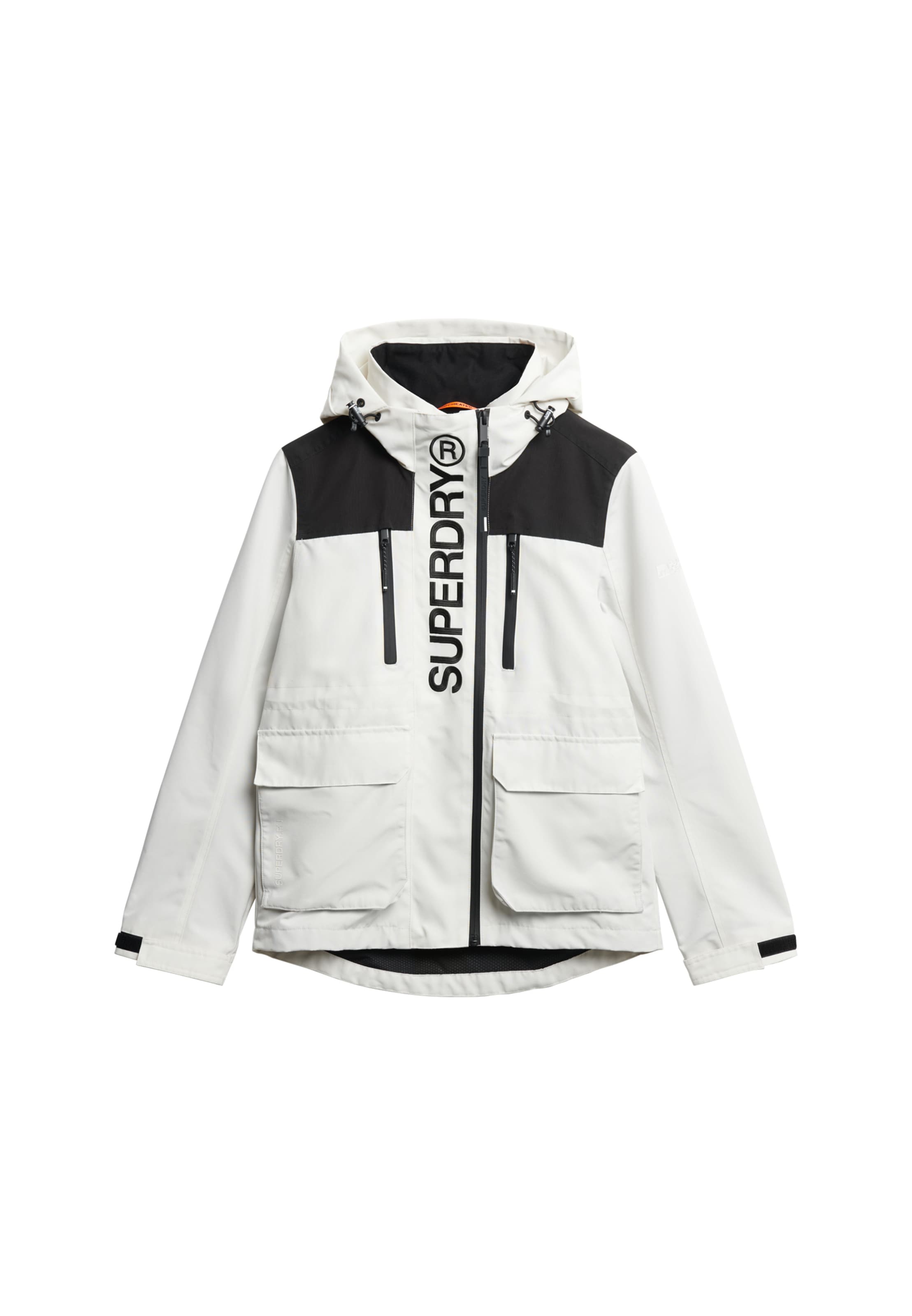Superdry Funktionsjakke i hvid: forside