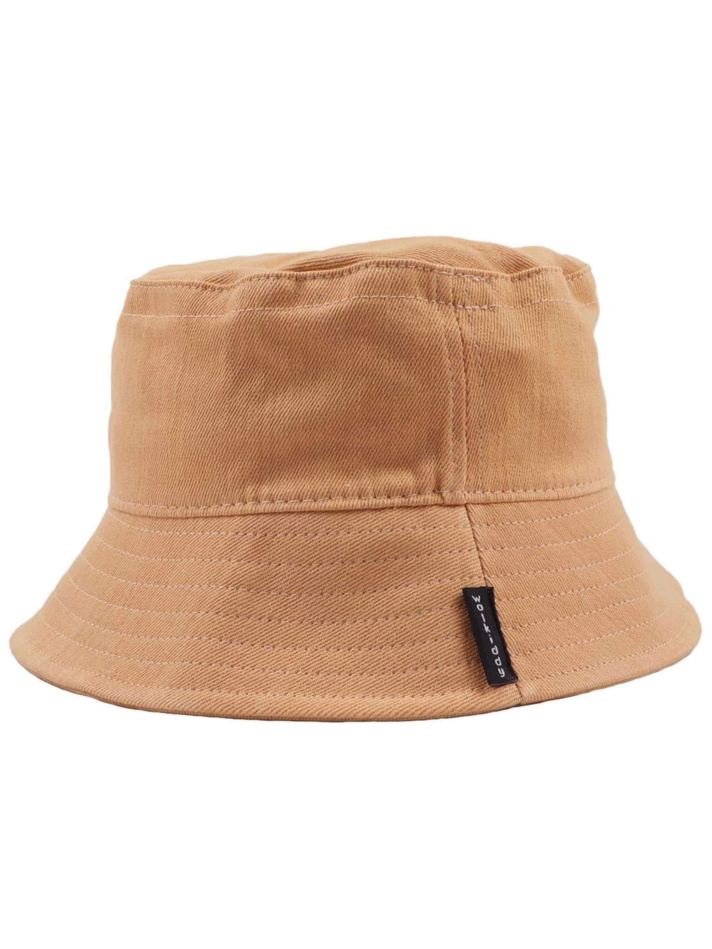 Walkiddy Mütze 'Walkiddy - Unifarben Beanie' in Braun: Vorderseite