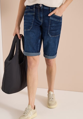 CECIL Loosefit Jeans in Blau
