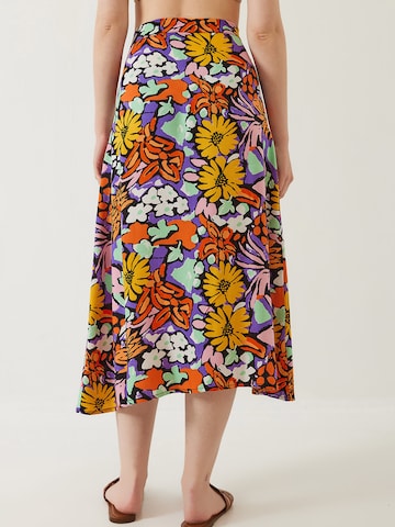 Jupe Bianco Lucci en mélange de couleurs