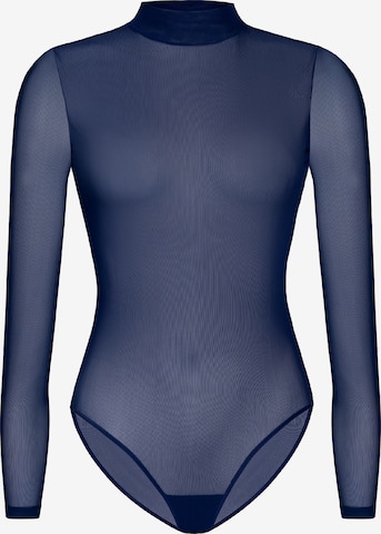 Shirtbody 'Amy' TEYLI en bleu : devant