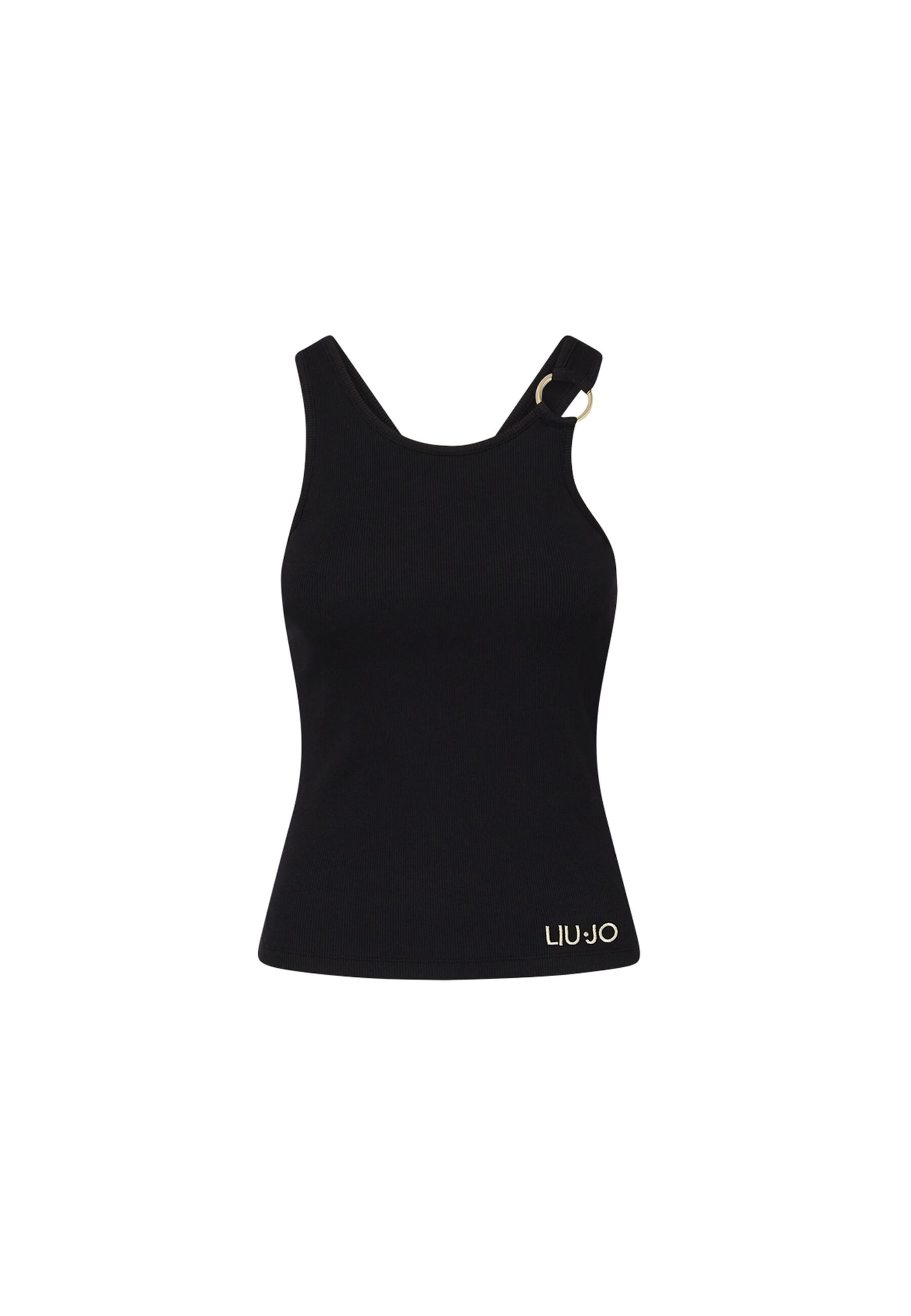 Liu Jo Top - fekete: elől