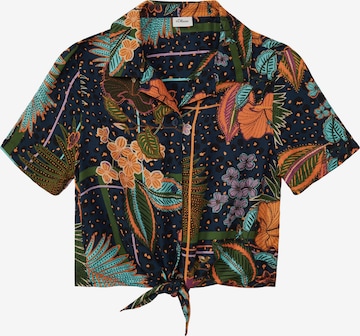 s.Oliver Blouse in Blue: front