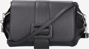 Borsa a spalla di Roberta Rossi in nero: frontale