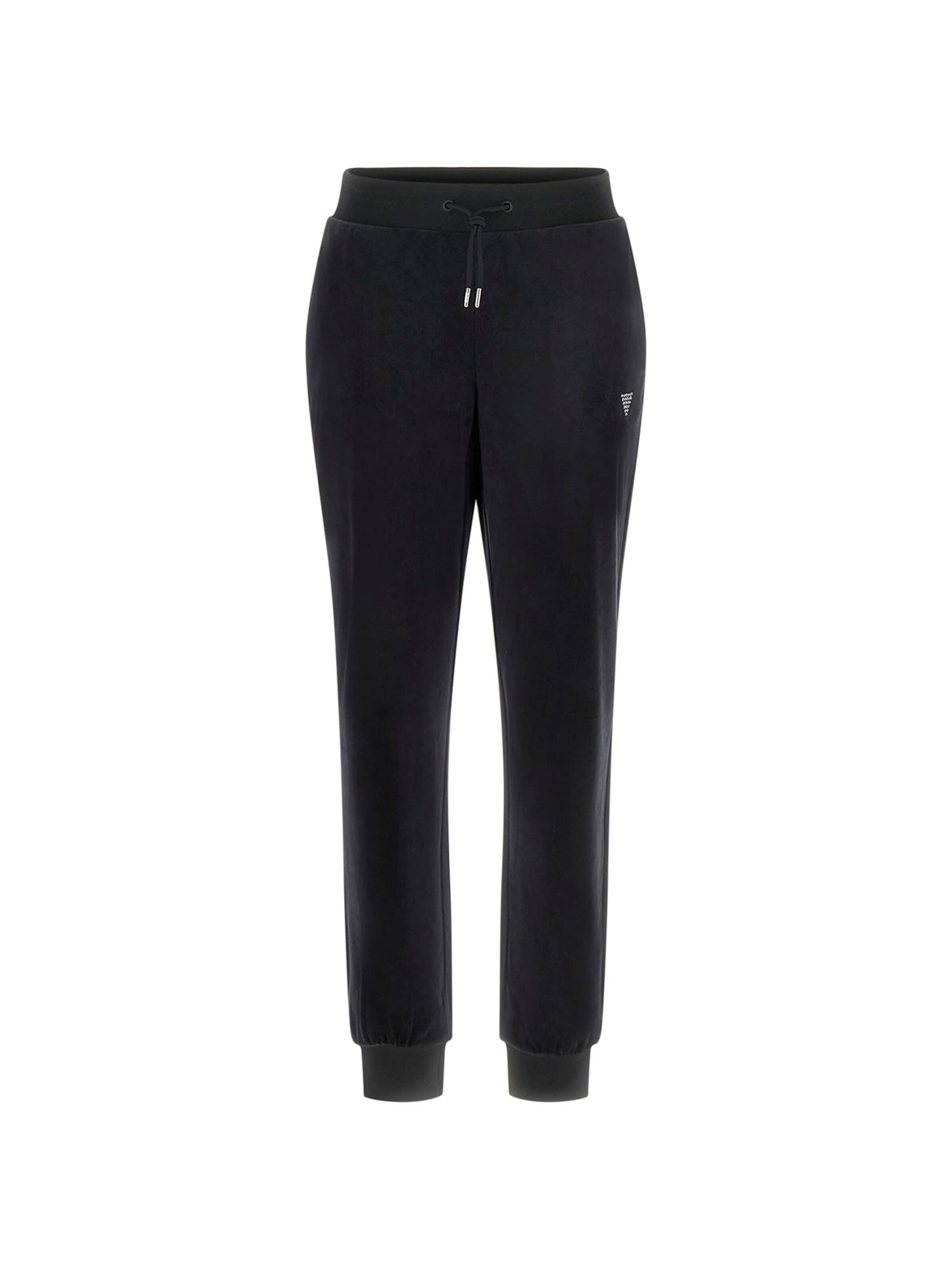 GUESS Tapered Hose in Schwarz: Vorderseite