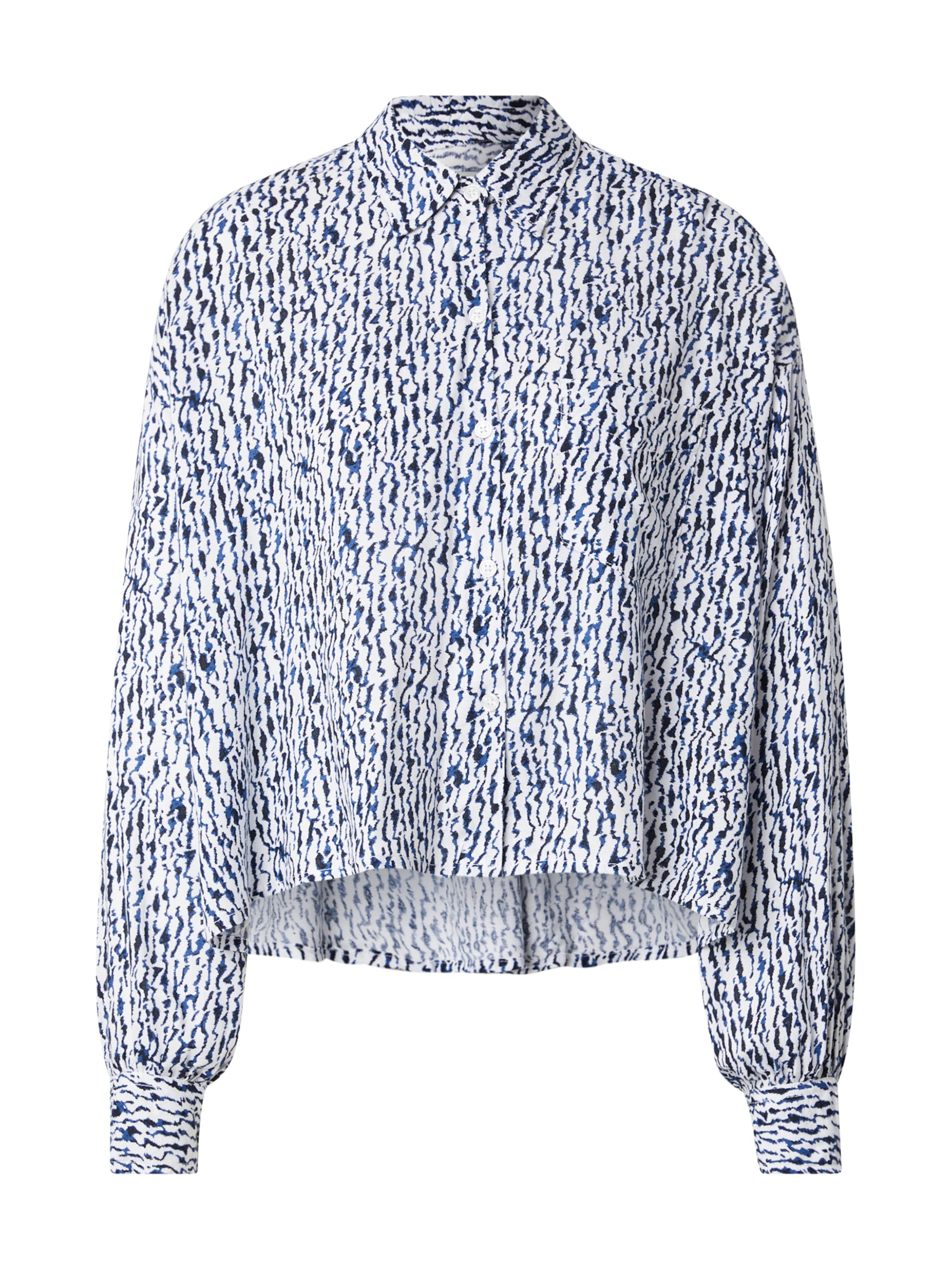 LTB Blouse 'HALOBE' in Blue: front