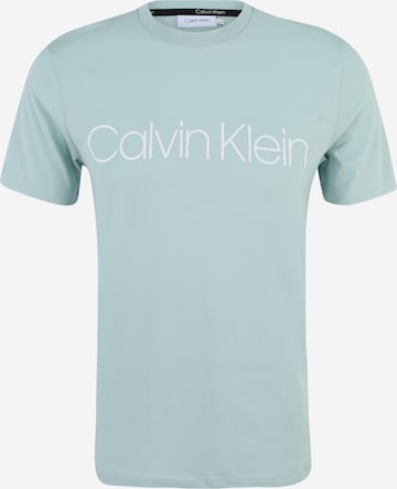 Calvin Klein - Camiseta en verde: frente