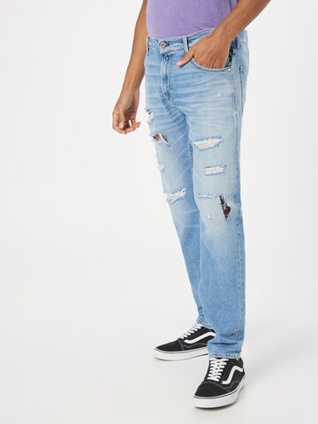 REPLAY Regular Jeans 'MICKYM' in Blauw: voorkant