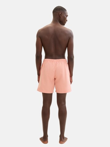 Shorts de bain TOM TAILOR en orange
