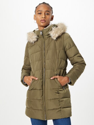 VERO MODA Winter coat in Green: front