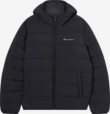 Champion Authentic Athletic Apparel - Chaqueta de invierno en negro: frente