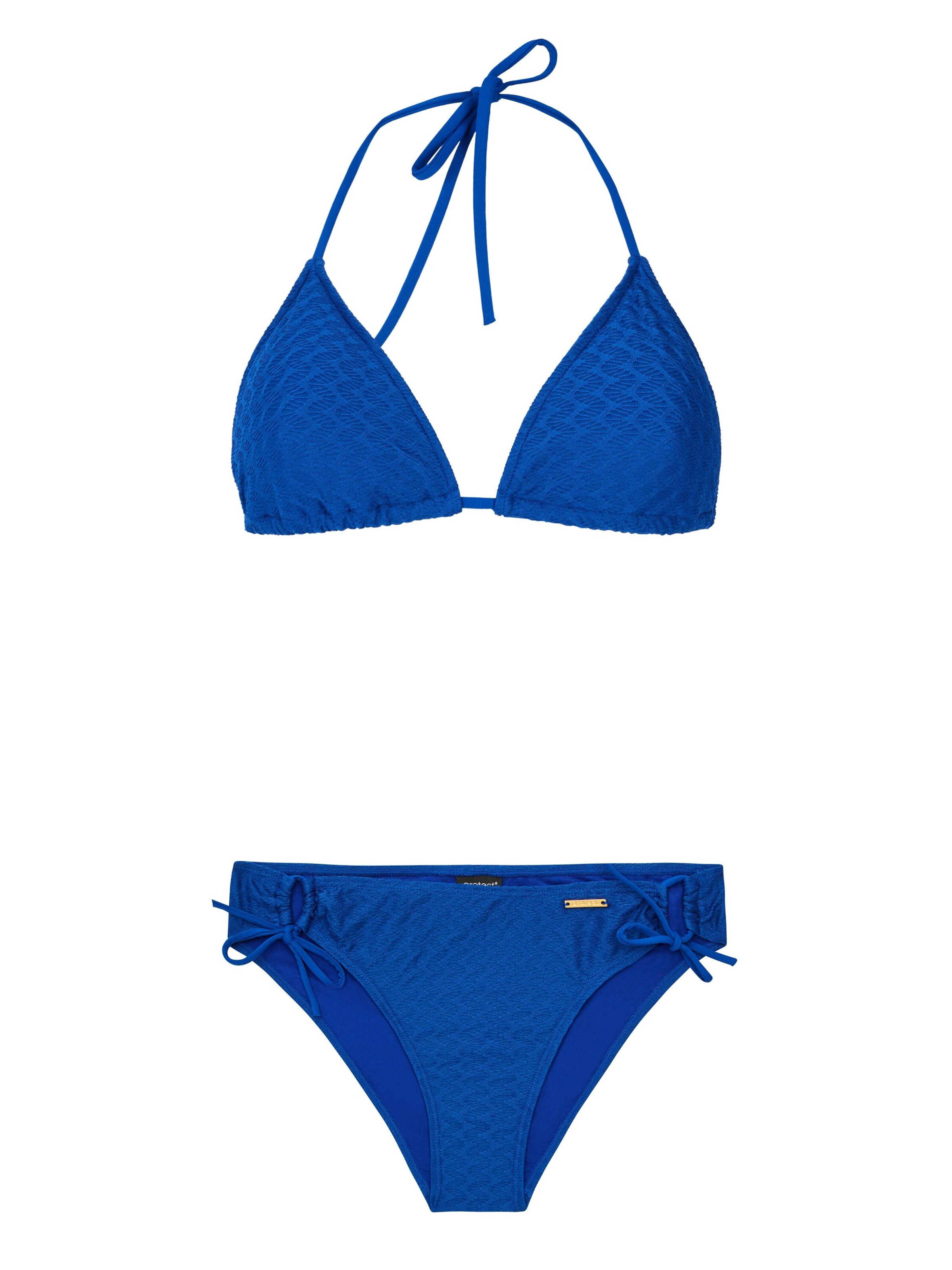 PROTEST Bikini 'PRTGrip' in Blau: Vorderseite