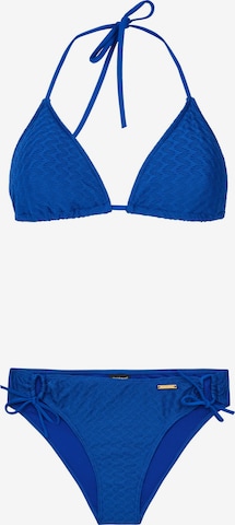 PROTEST Bikini 'PRTGrip' in Blau: Vorderseite