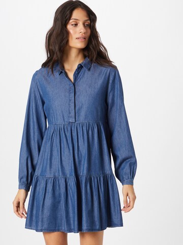 JDY Shirt Dress 'Bianka' in Blue: front