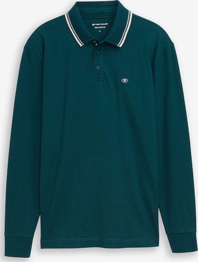 TOM TAILOR Paita värissä tummanvihreä / valkoinen, Tuotenäkymä