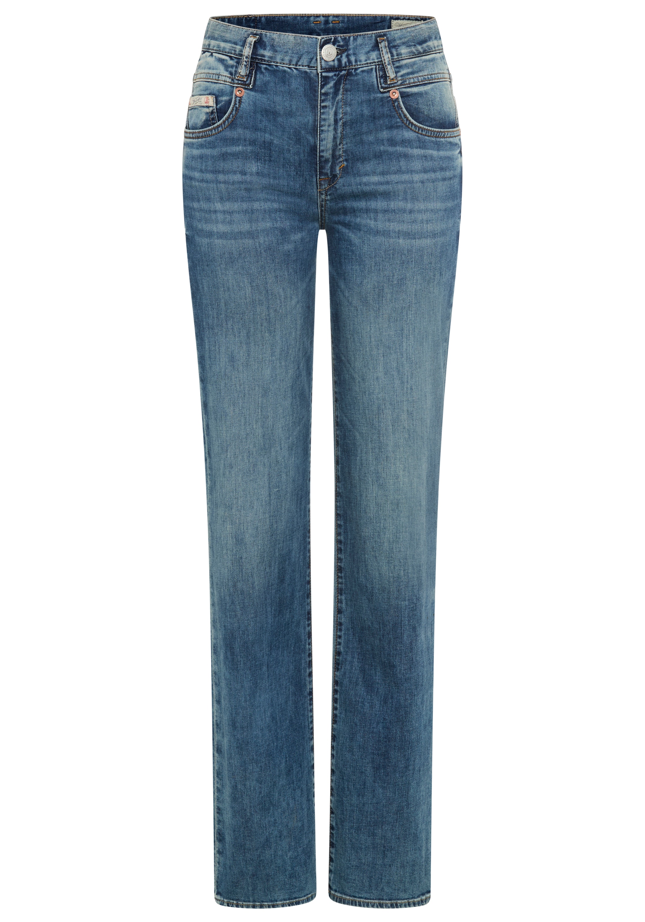 Herrlicher Regular Jeans in Blau: Vorderseite
