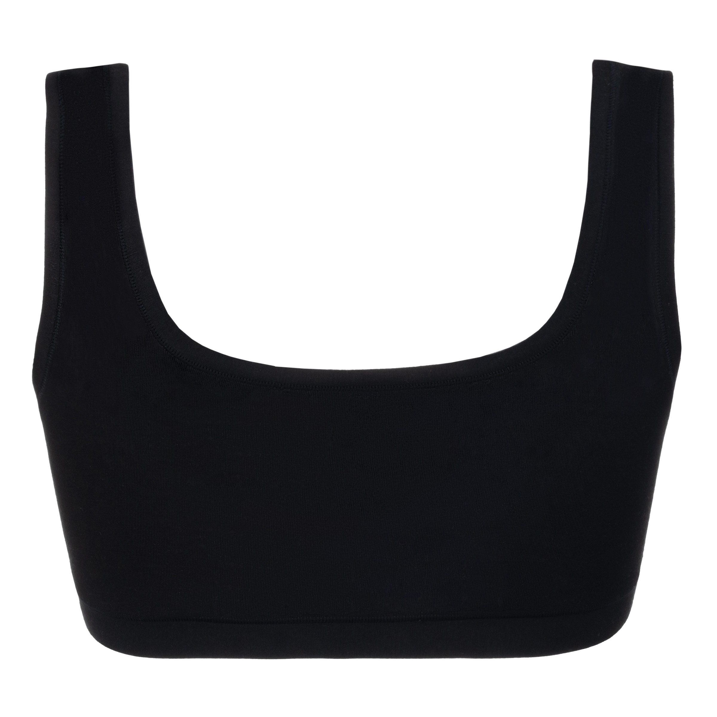 DKNY Intimates Bustier BH 'Table Tops' in Zwart: voorkant