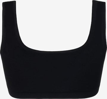 Bustino Reggiseno 'Table Tops' di DKNY Intimates in nero: frontale