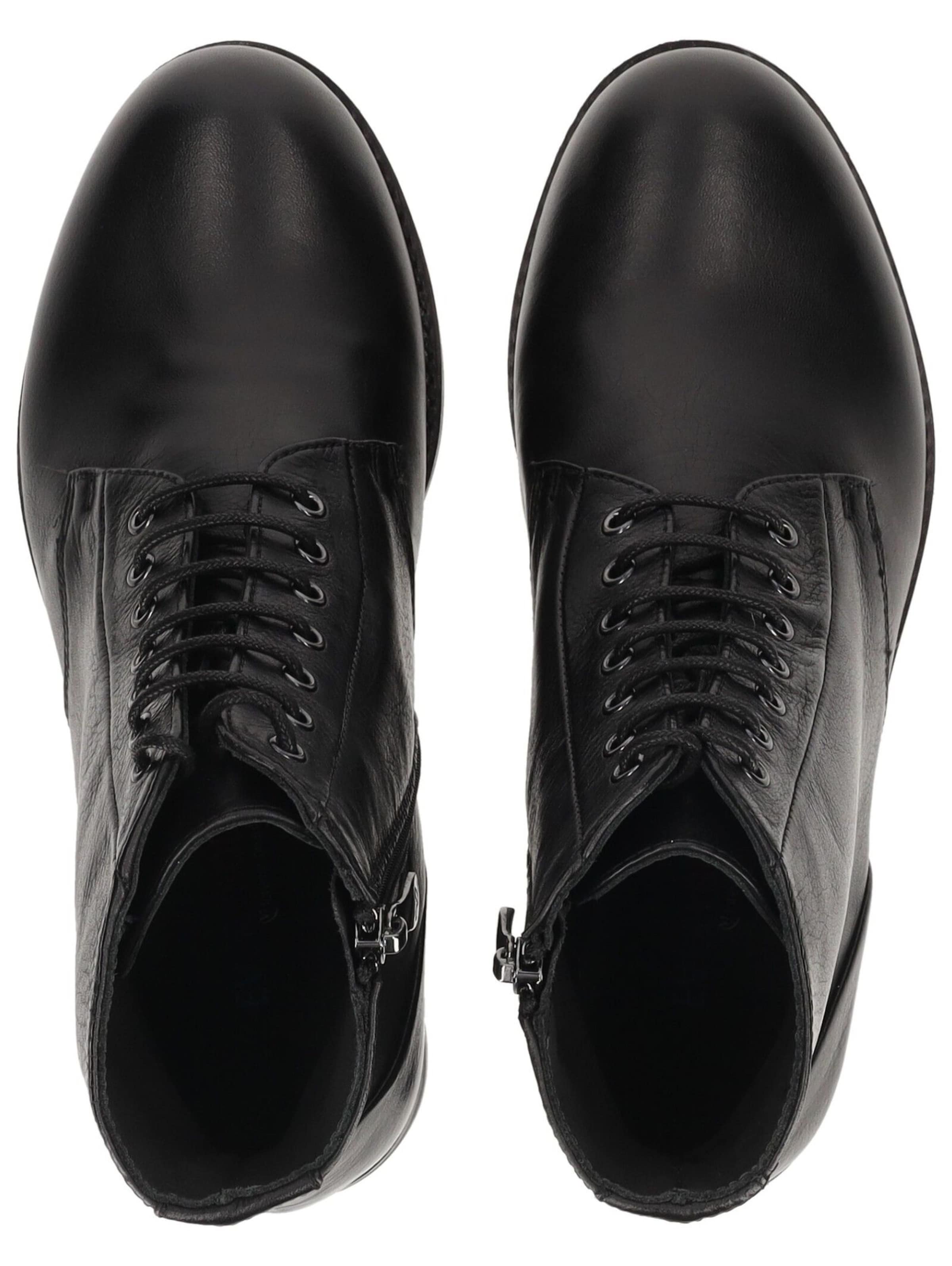 Stivaletto stringato di Everybody in nero