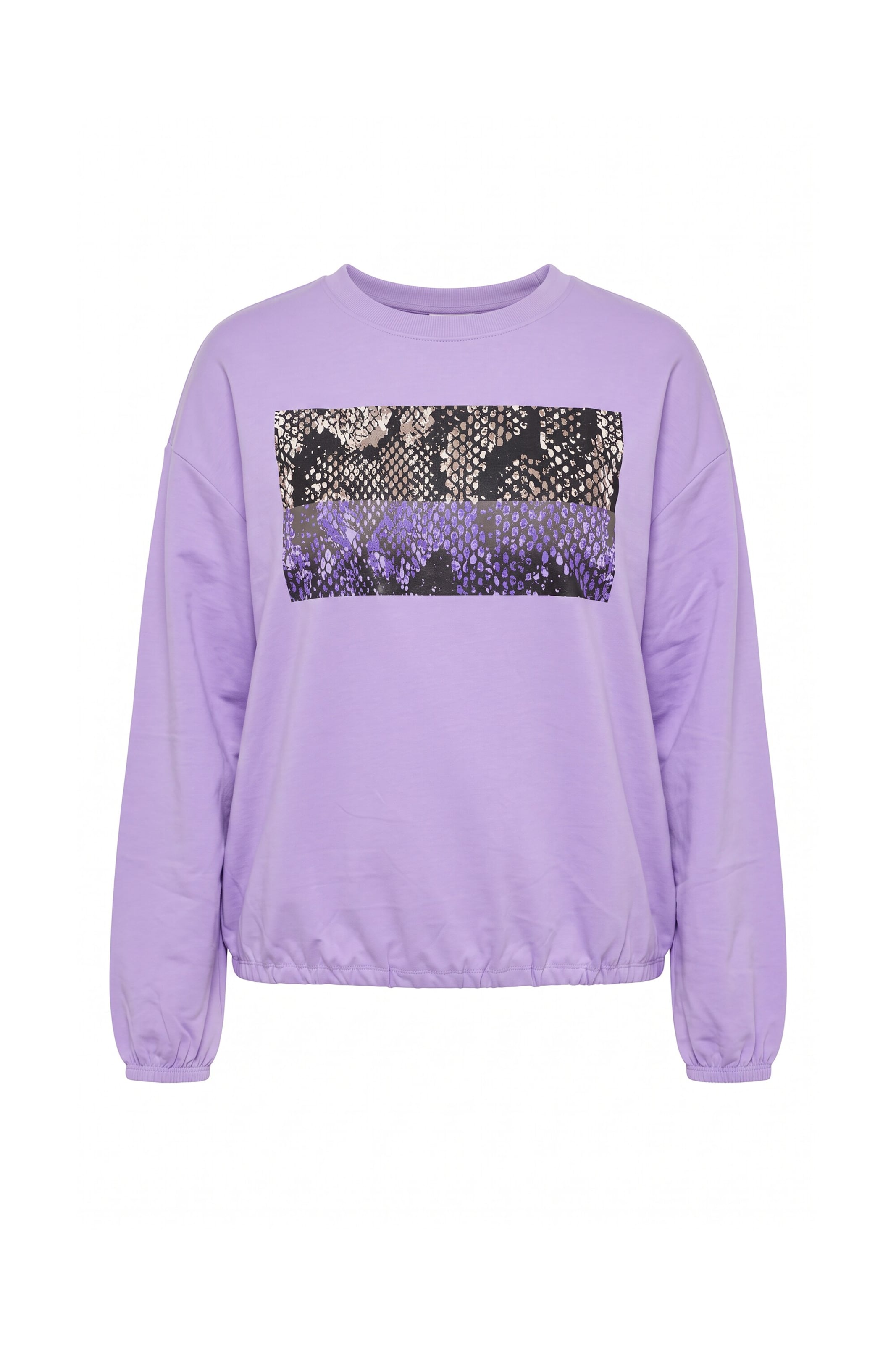 MIAMODA Sweatshirt in XL in Lavender / Mixed colours, Item view