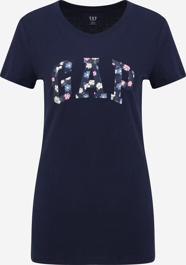 Gap Tall T-Shirt in navy / rauchblau / rosa / weiß, Produktansicht