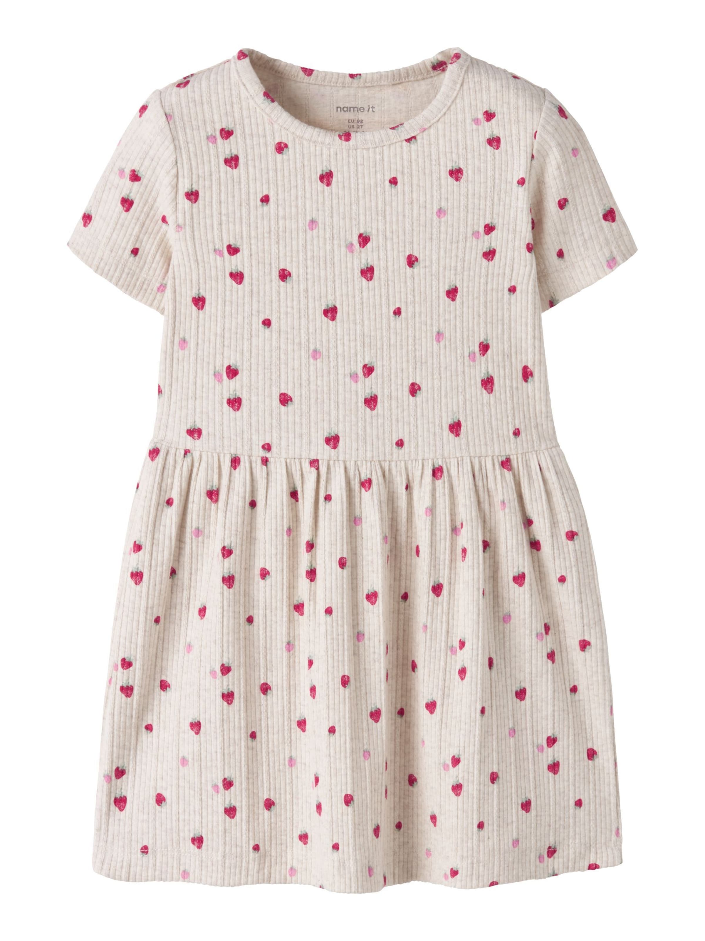 NAME IT - Vestido en beige: frente