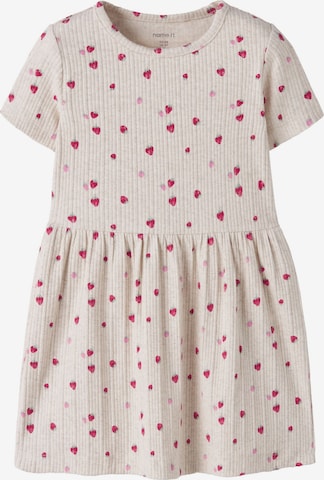 NAME IT - Vestido en beige: frente