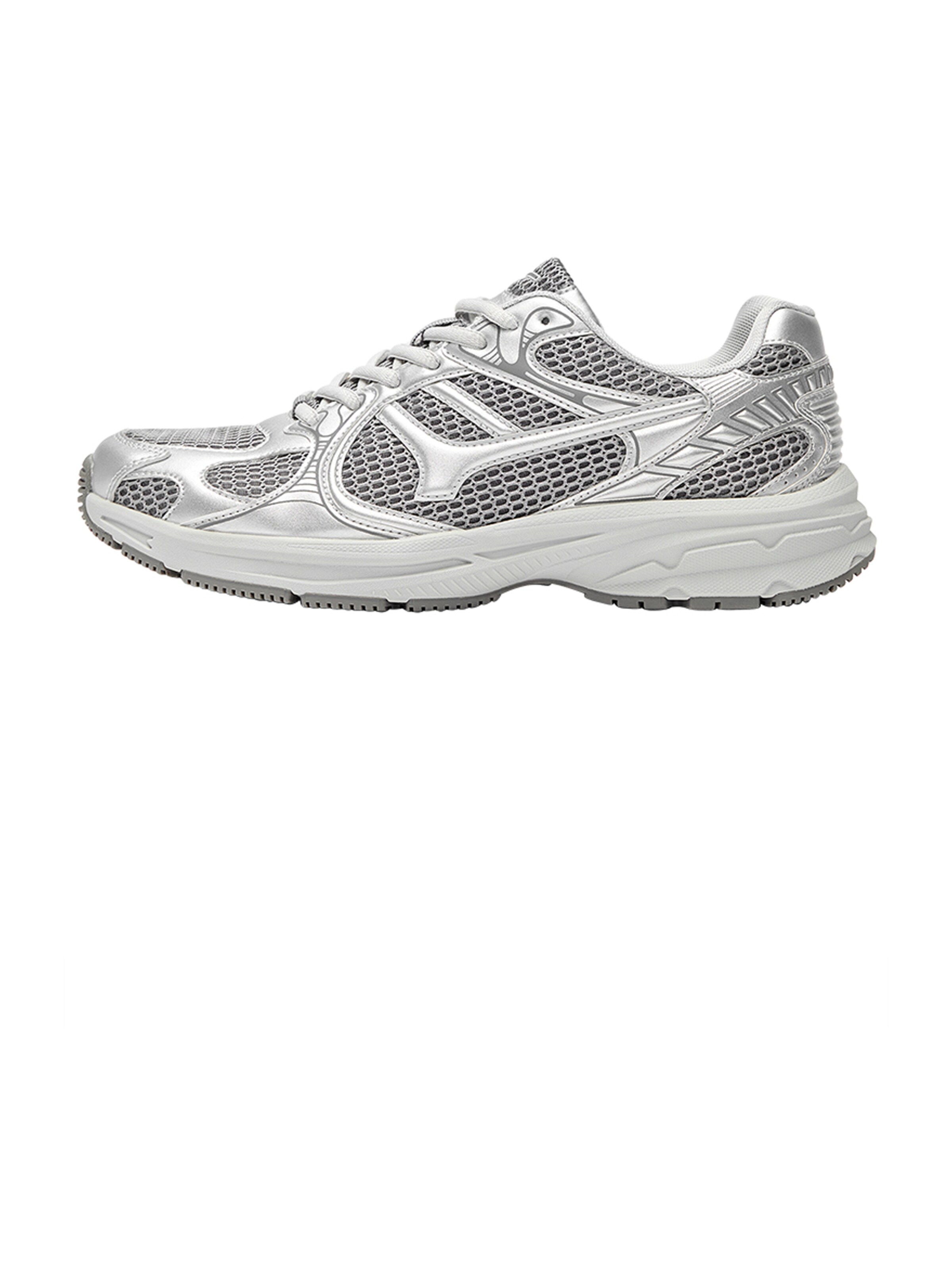 Baskets basses Pull&Bear en argent