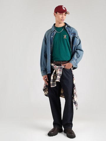 Lindbergh Tričko 'Christmas' – zelená