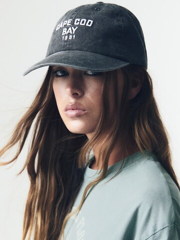 Casquette Pull&Bear en gris