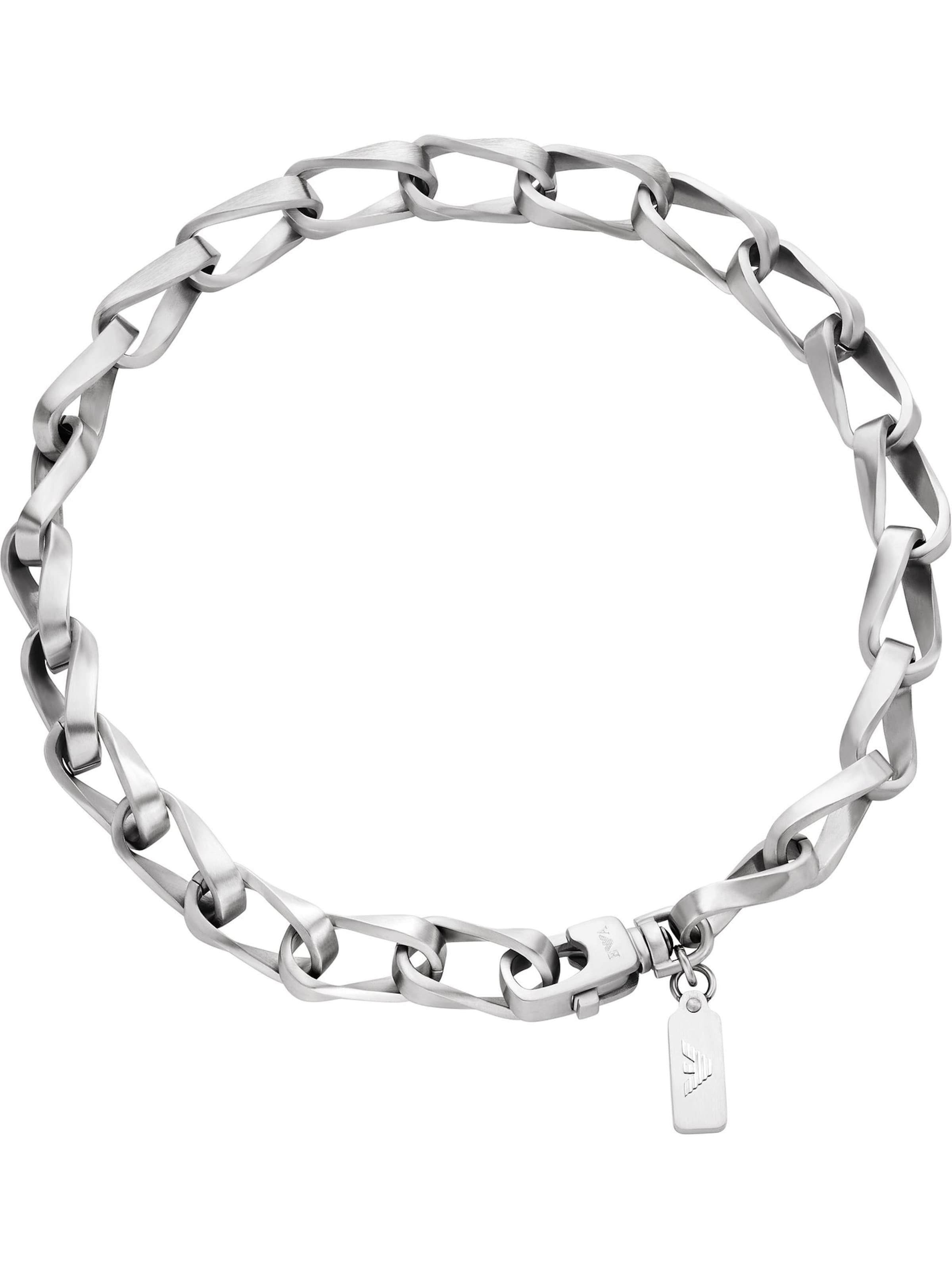 Emporio Armani Kette in Silber: Vorderseite
