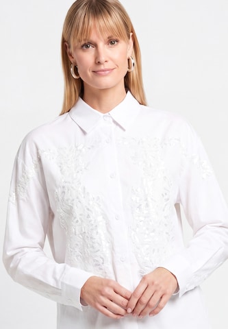 usha WHITE LABEL - Blusa em branco