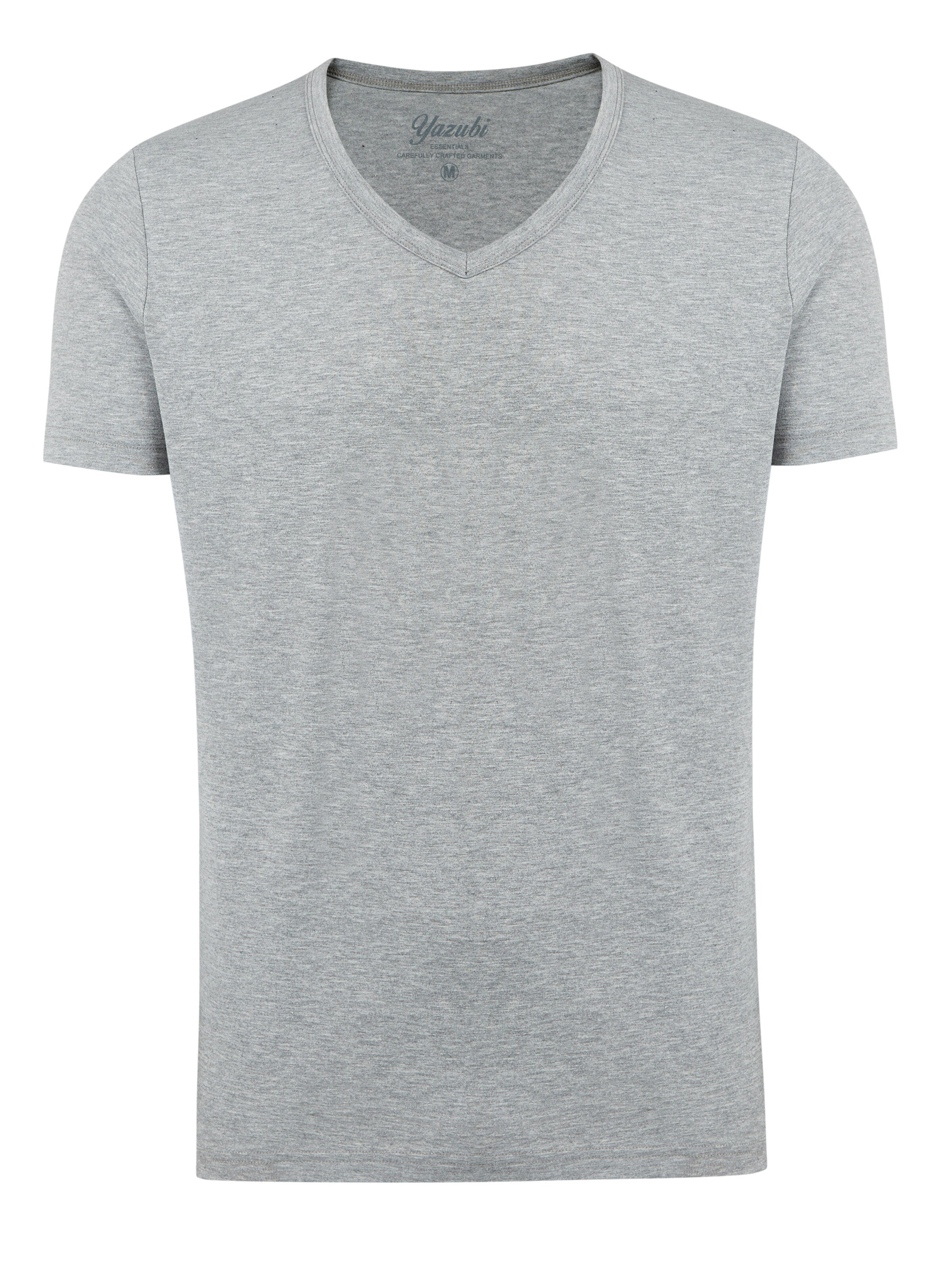 yazubi Shirt 'Mythic V' in Grey