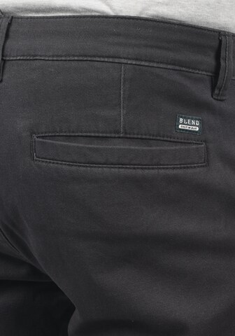 BLEND Tapered Chino trousers 'Pelini' in Grey