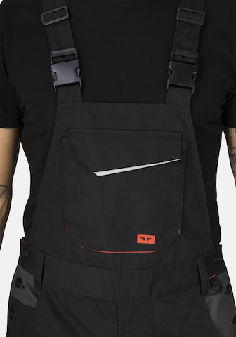 Hero Regular Latzhose 'Edmonton' in Schwarz