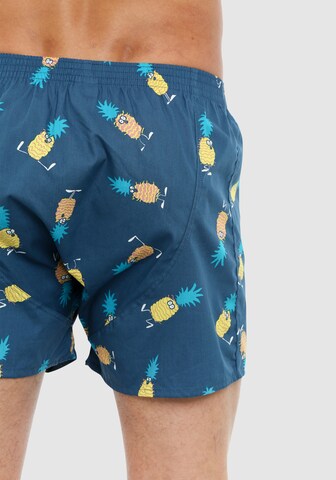 Lousy Livin Boxershorts 'Bana-Ananas' in Blau