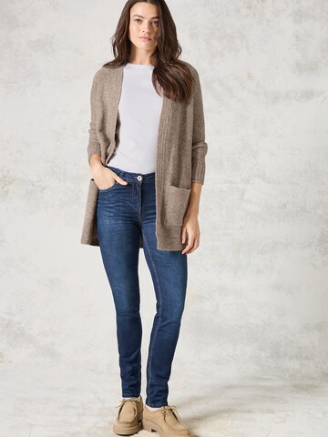 CECIL Knit Cardigan in Brown