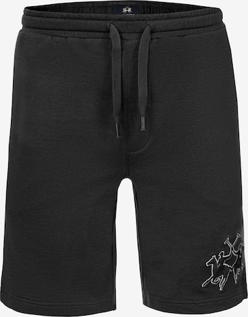 Pantalon La Martina en noir : devant
