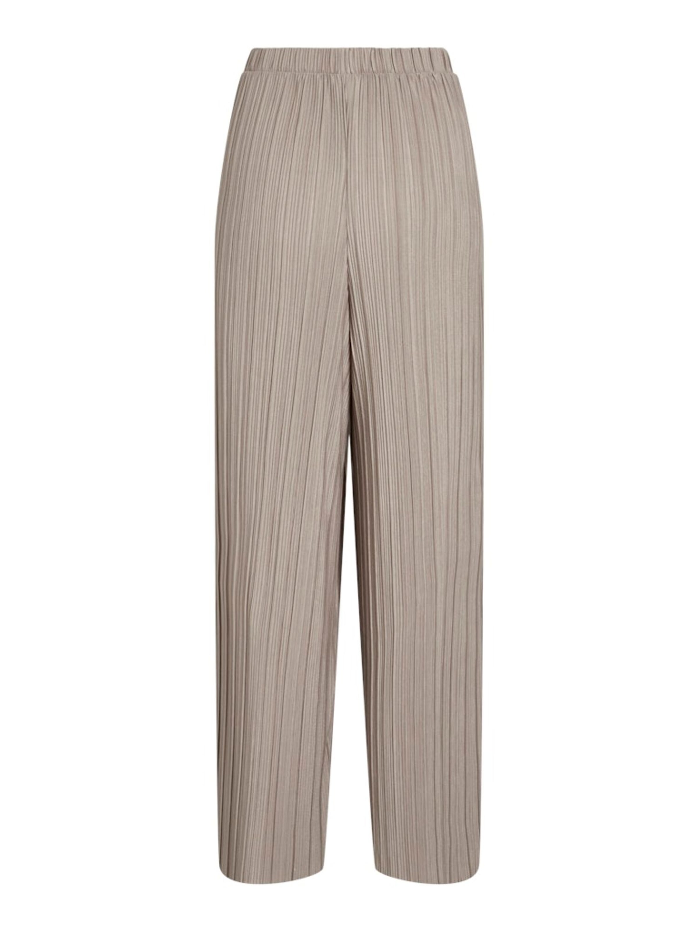 VILA Regular Pants 'VIPLISA' in Beige